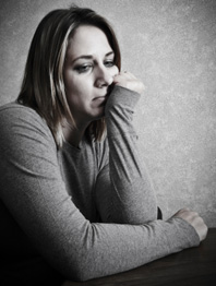 sad woman