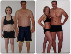 Spencer and Bobbie Before and After